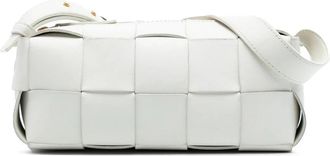 Bottega Veneta Pre-owned Handtas met schouderband - Dames - Vintage Schoudertas - Wit - ONE Size - Vintage