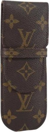 Louis Vuitton Pre-owned Accessories, female, Brown, Size: ONE SIZE Pre-owned Vintage Canvas Home-Office Bag