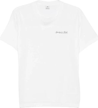 Sporty & Rich Tops, Dames, Wit, XS, T-shirt
