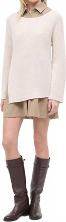 Staud Dane Dress In Barley/ivory