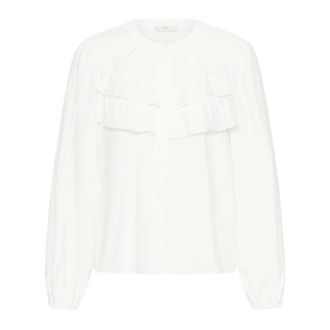 Kaffe Blouses & Hemden - Dames - Blouses & Shirts - Wit - Maat: XL