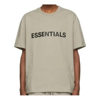 Fear of God SS20 Logo T-Shirt Tan 125SP222006F