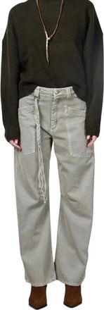 Mason's Venice Chino Broek - Dames - Loose Fit Jeans - Grijs - XL - Katoen - Jeans
