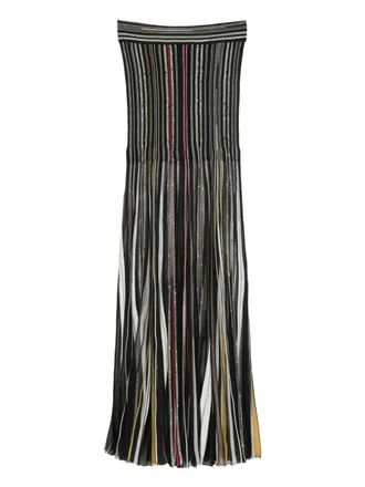 Missoni striped sequin-embellished skirt - women - Fabric - 38 - Black