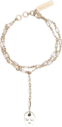 Alexander McQueen Skull Crystal-embellished Bracelet