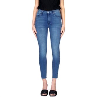 Black Orchid Carmen High Rise Ankle Fray Jeans In We Got That Cool