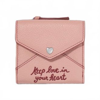 Brighton All My Lovin Compact Wallet In Pink Sand