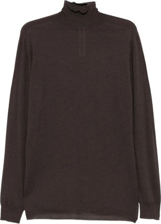 Rick Owens Top Turtle - Marrone