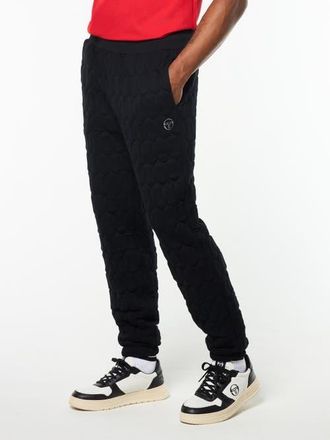 Sergio Tacchini Aversa Quilted Sweatpant in Black Beauty at Nordstrom, Size Xx-Large