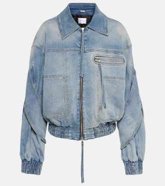 Blumarine Bomber di jeans