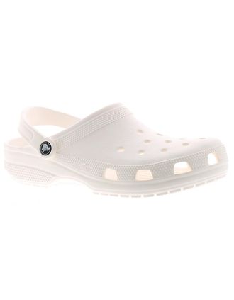 Crocs Womens Crocs Womens Clog Sandals Classic Slip On white UK Size - Size: 6
