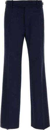 Dolce & Gabbana Broeken, Heren, Blauw, M, Wol, Virgin Wool Broeken