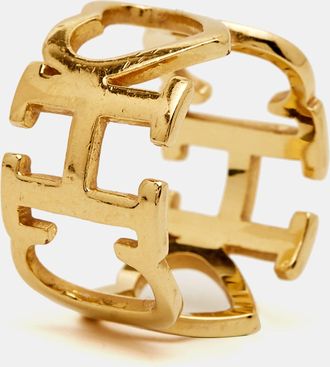 Carolina Herrera Gold Tone Ring