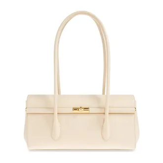 Dolce & Gabbana Dames, Tassen, Beige, Maat: ONE Size Leer