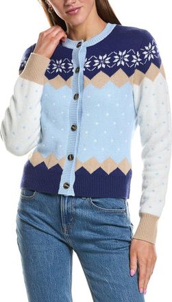 Rowing Blazers Holiday Fairisle Wool & Cashmere-Blend Cardigan