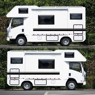 OEM Calcoman&iacute;as Gr&aacute;ficas De Rayas Laterales Para Autocaravanas, Caravanas, Remolques Y Furgonetas