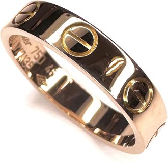 Cartier Pink Gold Pink Gold (18K) Band Ring (Pre-Owned)