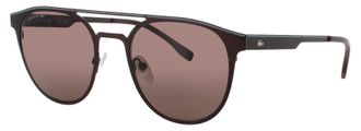 Lacoste Burgundy Oval Unisex Sunglasses L275S 601 53