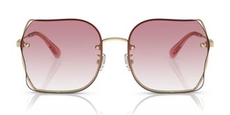 Coach HC7150D CH574 Asian Fit 94298D Womens Sunglasses Gold Size 60