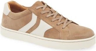 Børn Beck Tie Low Top Sneaker in Taupe Suede at Nordstrom Rack, Size 10.5