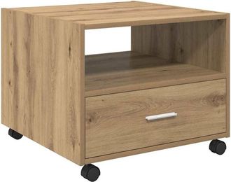 vidaXL Coffee Table Artisan Oak 55 x 55 x 45cm Engineered Wood vidaXL