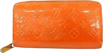 Louis Vuitton Orange Sunset Long Wallet (Bi-Fold) (Pre-Owned)