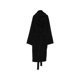 Rick Owens Belted Oversized Coat