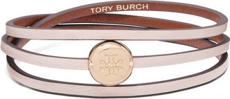 Tory Burch Romy Multi-Strand Bracelet in Light Brass/soft Pink at Nordstrom