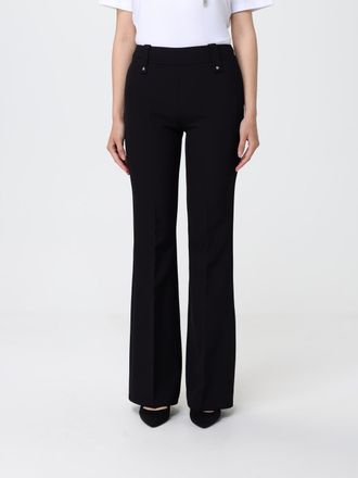 Liu Jo Pantaloni flared in cr&ecirc;pe stretch