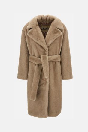 Herno Cappotto In Soft Alternative Fur