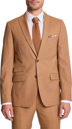 Paisley & Gray Ashton Slim Fit Sport Coat in Kombucha Shark at Nordstrom Rack, Size 38 Regular