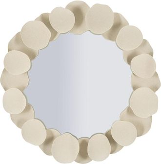 Mauro Ferretti Espejo De Pared Dune Cm 85x7,5x85 (medida Del Espejo Cm &Oslash; 62)