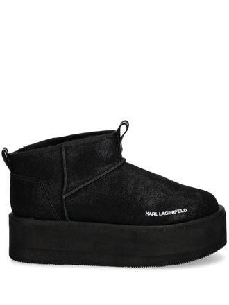 Karl Lagerfeld 60mm Thermo boots - Black