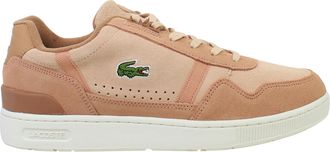 Lacoste T-Clip 222 12 SMA Mens Brown Trainers Suede - Size UK 11.5