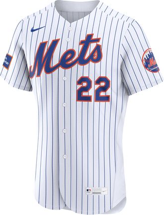 Nike Juan Soto New York Mets Nike Mens MLB Authentic Jersey in White | 8900NMHONM9-FE1