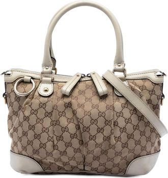 Gucci Pre-owned Gucci GG Canvas Sukey Satchel Ladies 0EETKTF5BH826CEG