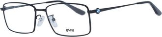 BMW Glasses, male, Black, Size: ONE SIZE Black Square Eyeglasses Stylish Design