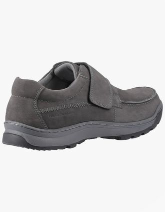 Hush Puppies Mens Hush Puppies CASPER Mens Comfort Shoes Grey - Size: 10