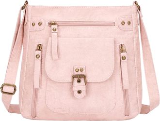 Generic Fashion One Shoulder Bag Retro Small Square Bag WomenS All Bag Soft Bag With Large Capacity Shoulder Bag for Women (Red, One Size)