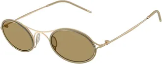Giorgio Armani AR6187 3002/2 Mens Sunglasses Gold Size 48