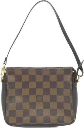 Louis Vuitton Ebene Coated Canvas Pouch (Pre-Owned)