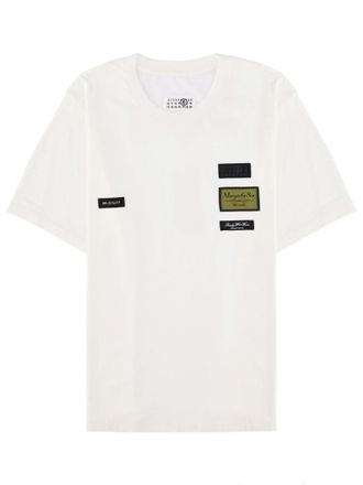 Maison Margiela External Labels Cotton Crewneck T-Shirt
