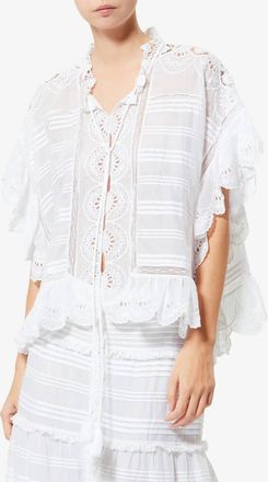 Isabel Marant Payton Top In White