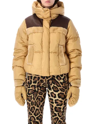 Goldbergh Rin Cropped High Collar Down Jacket