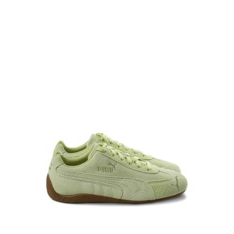 Puma Sneakers, male, Green, Size: 10 1/2 US Speedcat Washed