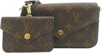 Louis Vuitton Pre-owned Pochette Pouch Schoudertas - Dames - Vintage Schoudertas - Bruin - ONE Size - Vintage