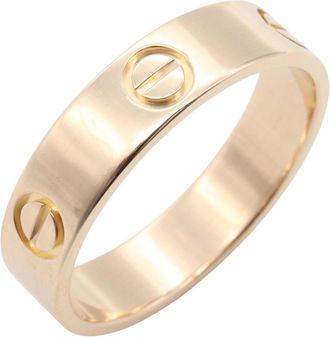 Cartier Pink Gold Pink Gold (18K) Band Ring (Pre-Owned)