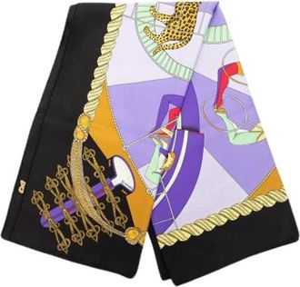 Herm&egrave;s Pre-owned Scarves, female, Multicolor, Size: ONE SIZE Pre-owned The Circus Scarf