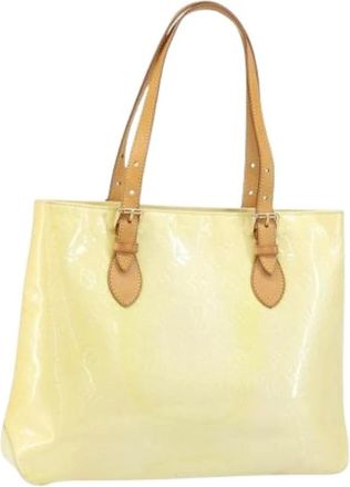 Louis Vuitton Pre-owned Tote Bags, female, Beige, Size: ONE SIZE Pre-owned Pearl Tote Bag
