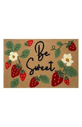 R16 Home Be Sweet Indoor/Outdoor Doormat in Red Multi at Nordstrom Rack, Size 24X36